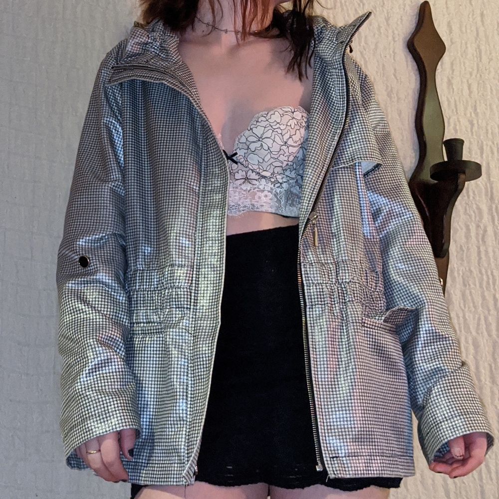 Erin London Vintage Gingham Jacket
